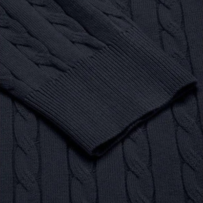 The Fort William Men’s Lightweight Classic Cable Knit Jumper
