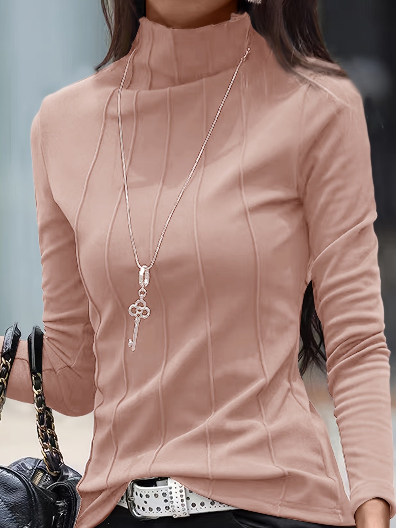 Women's Classic Crew Neck Warm Fit Sweater Jumper