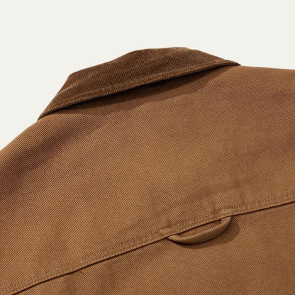 The Highclere Men’s Modern Casual Button Up Outerwear Jacket