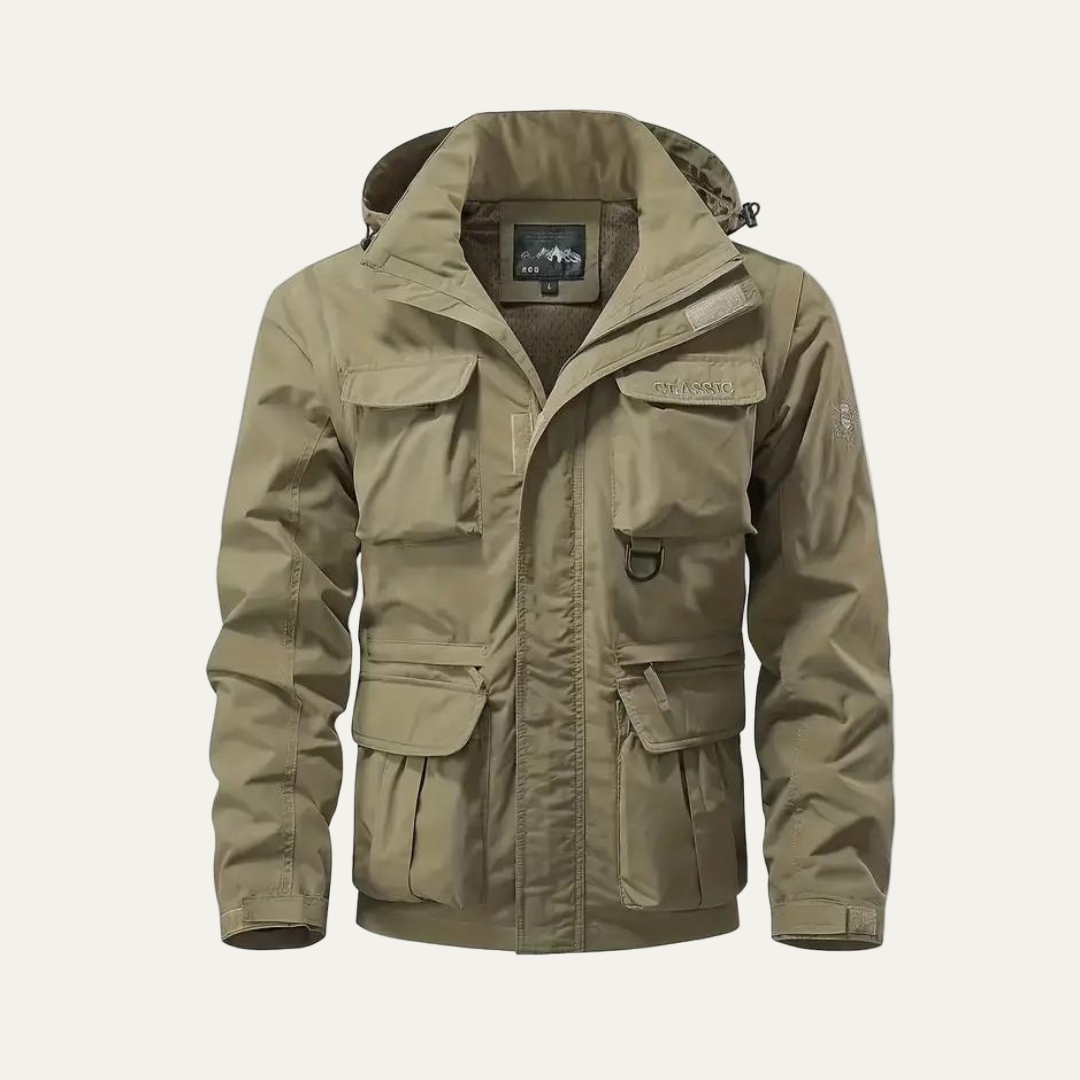 Men’s Outdoor Tactical Utility Hooded Jacket