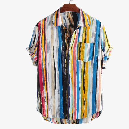 Heel | Abstract Artisanal Print Shirt