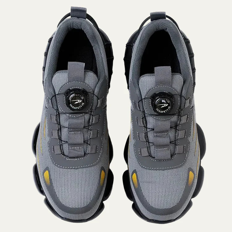 Men’s Futuristic Mesh Sneaker with Rotary Lacing System