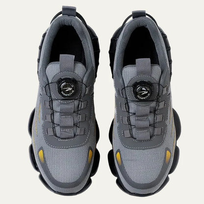 Men’s Futuristic Mesh Sneaker with Rotary Lacing System