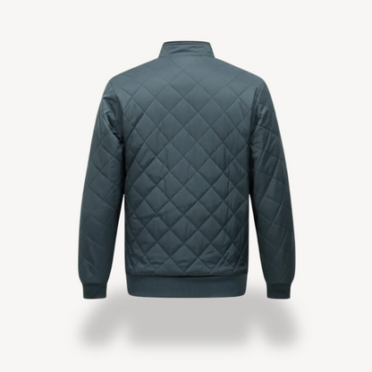 Men's Quilted Sherpa Lined Jacket
