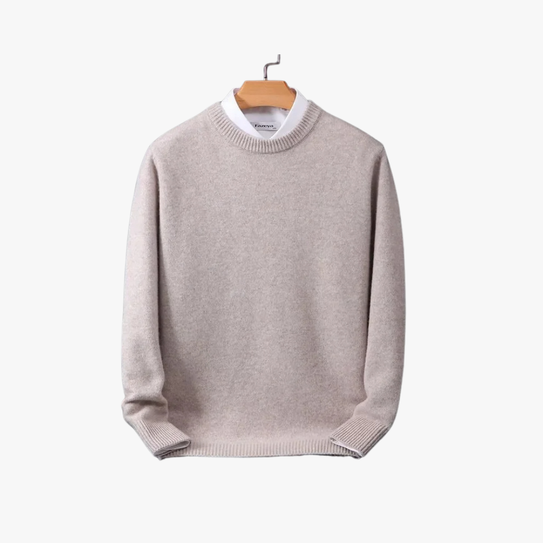 Cozy Oversized Crew Neck Sweater