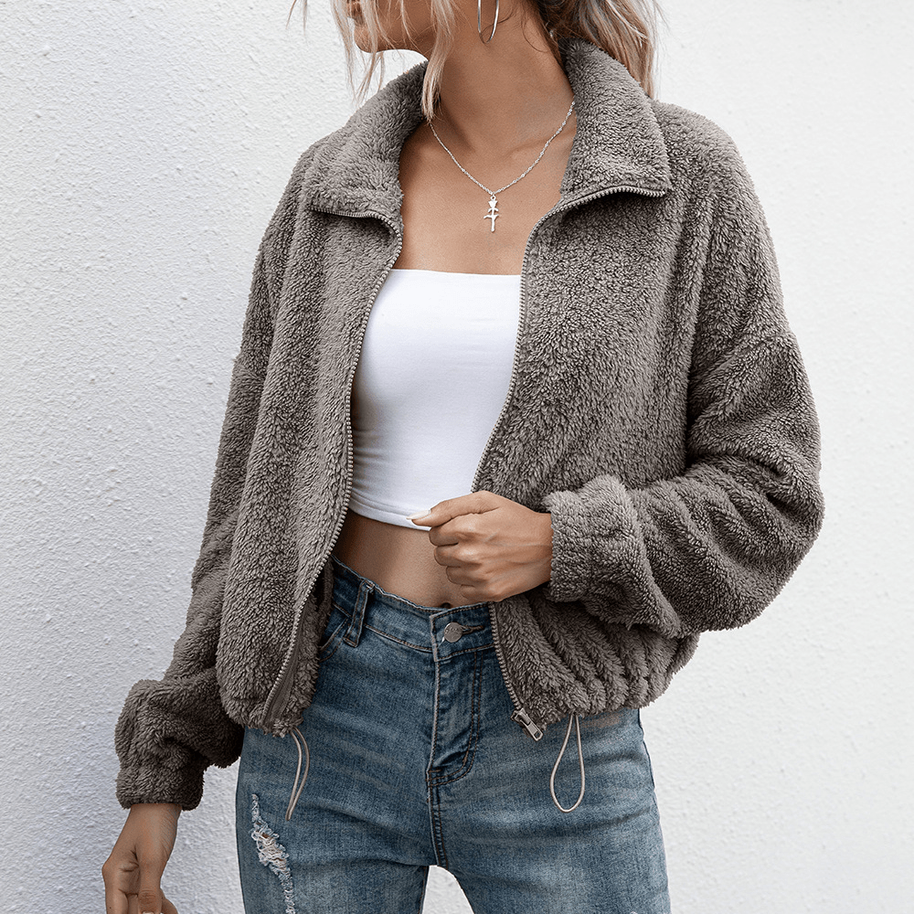 Warm Winter Zip Up Casual Jacket