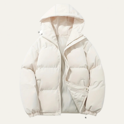 Men’s Oversized Quilted Hooded Puffer Jacket
