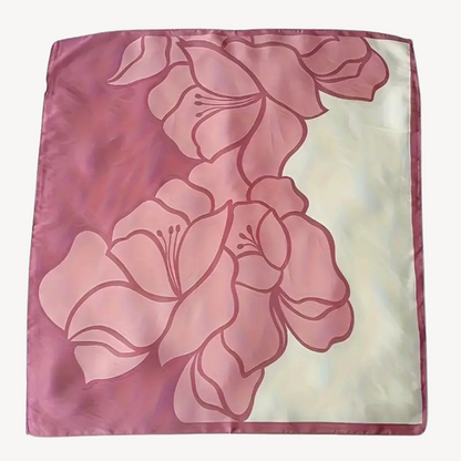 Silk Printed Scarf for Women