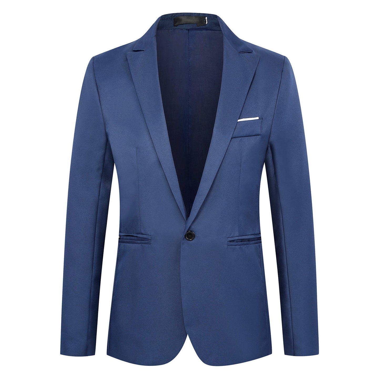 Classic Fit Single Button Mens Blazer