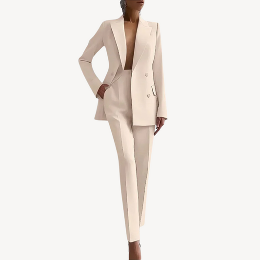 Women's Business Fabric Suit Set