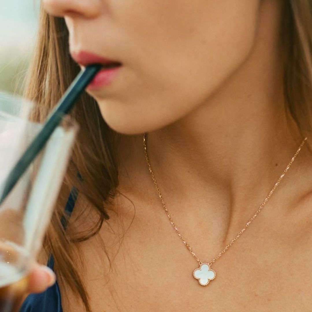 Clover Necklace Women