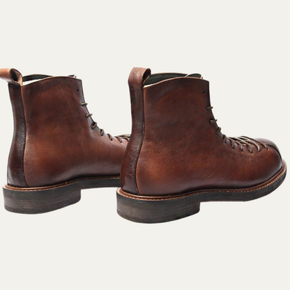 The Cranleigh Men's Outdoor Rustic Lace Up Leather Boots