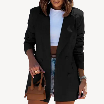 Women's Business Casual Fabric Blazer