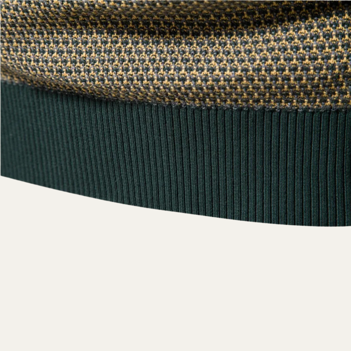 Men’s Popcorn Knit Crewneck Sweater