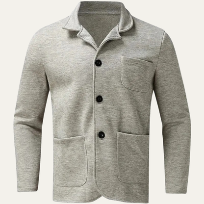 Men’s Relaxed Button Front Overshirt Jacket
