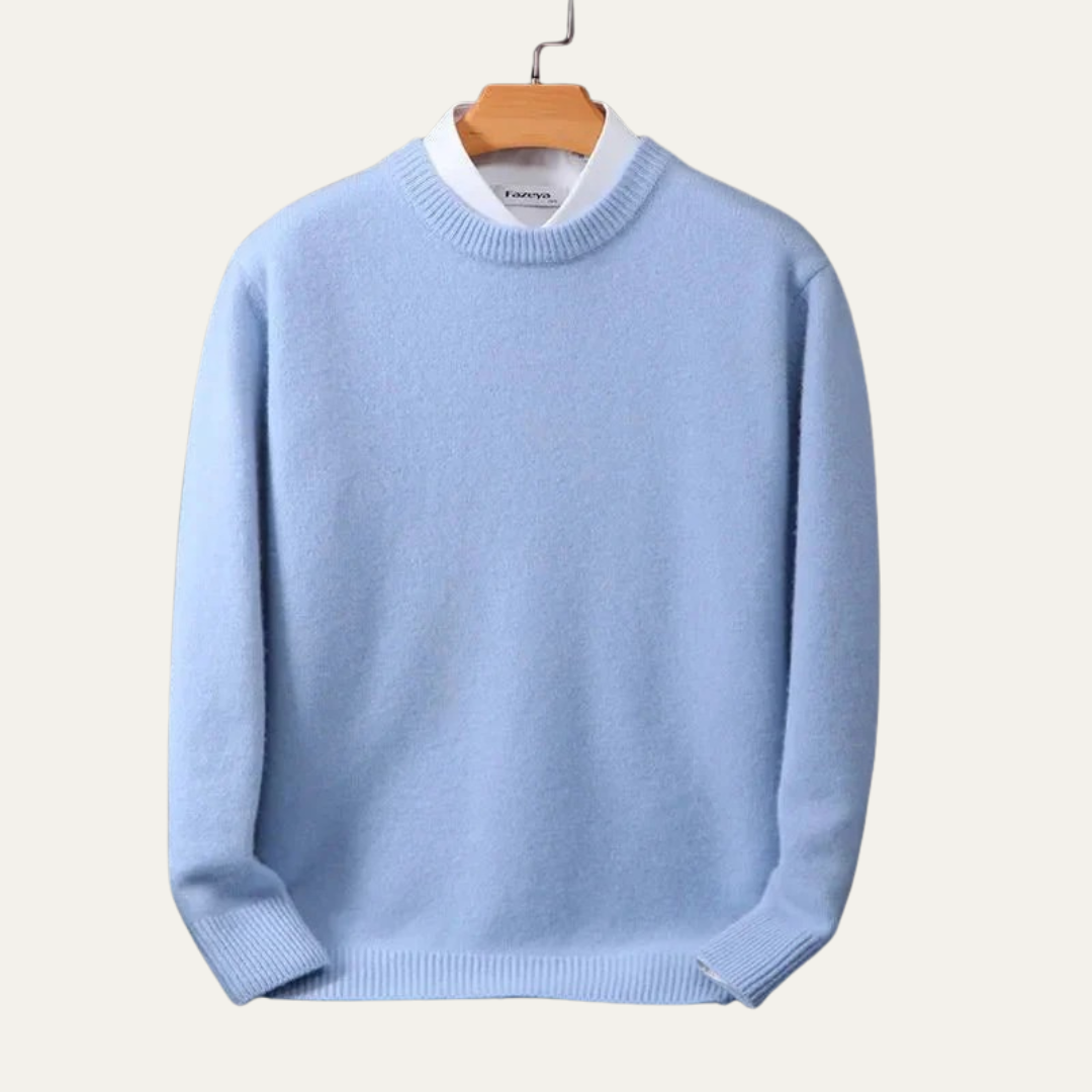 Men’s Classic Round Knit Sweater