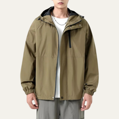 Men’s Lightweight Water Resistant Utility Jacket