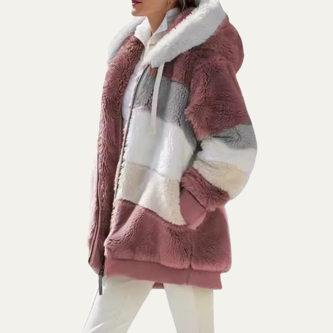 Women’s Teddy Oversized Fleece Jacket
