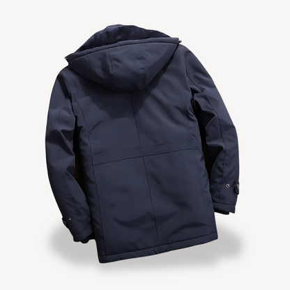 Winter Parka Jacket with Fleece Lining