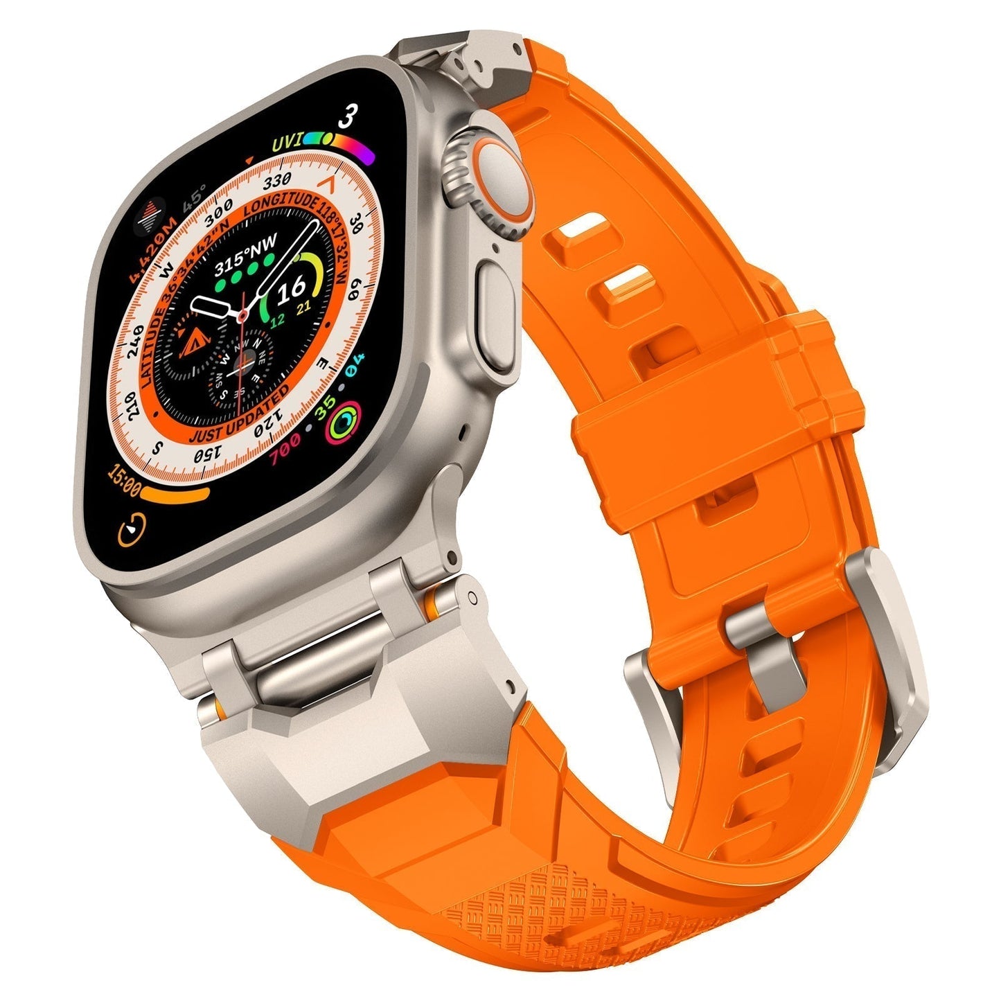 Durable Silicone Strap for Apple Watch