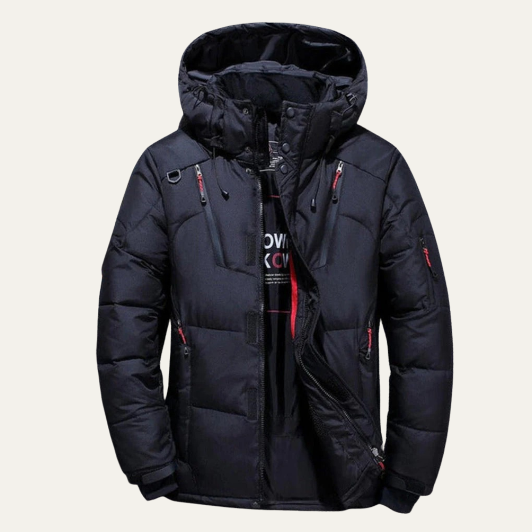 Men’s Padded Hooded Outdoor Jacket