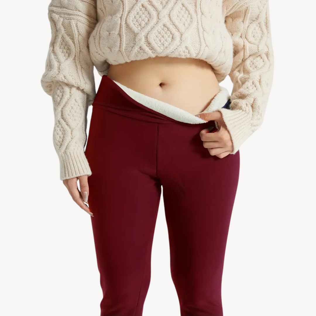 Fleece-Lined Leggings for Women
