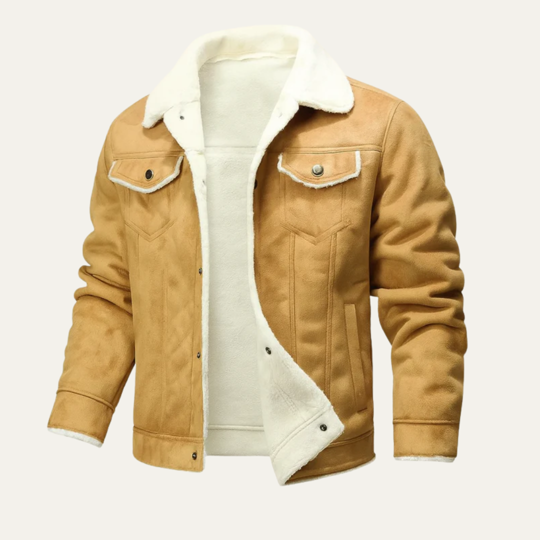 Men’s Shearling Lined Trucker Jacket