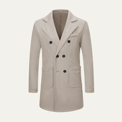 Men’s Double-Breasted Peacoat