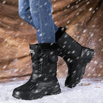 Warm Waterproof Mens Winter Boots - BritishElegance