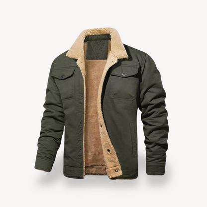 Men’s Sherpa Lined Winter Jacket