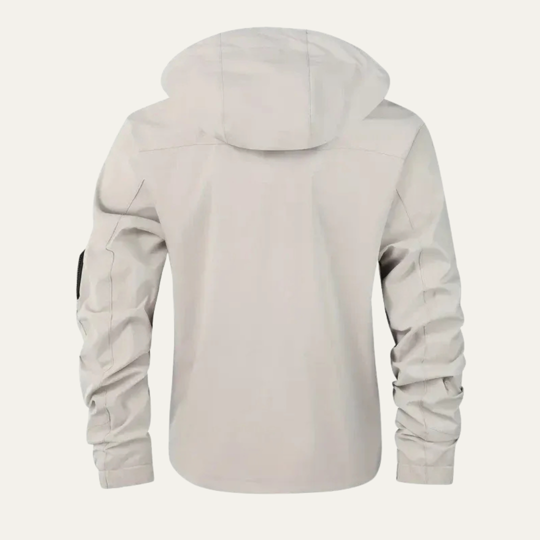 Men’s Water Resistant Hooded Urban Utility Jacket
