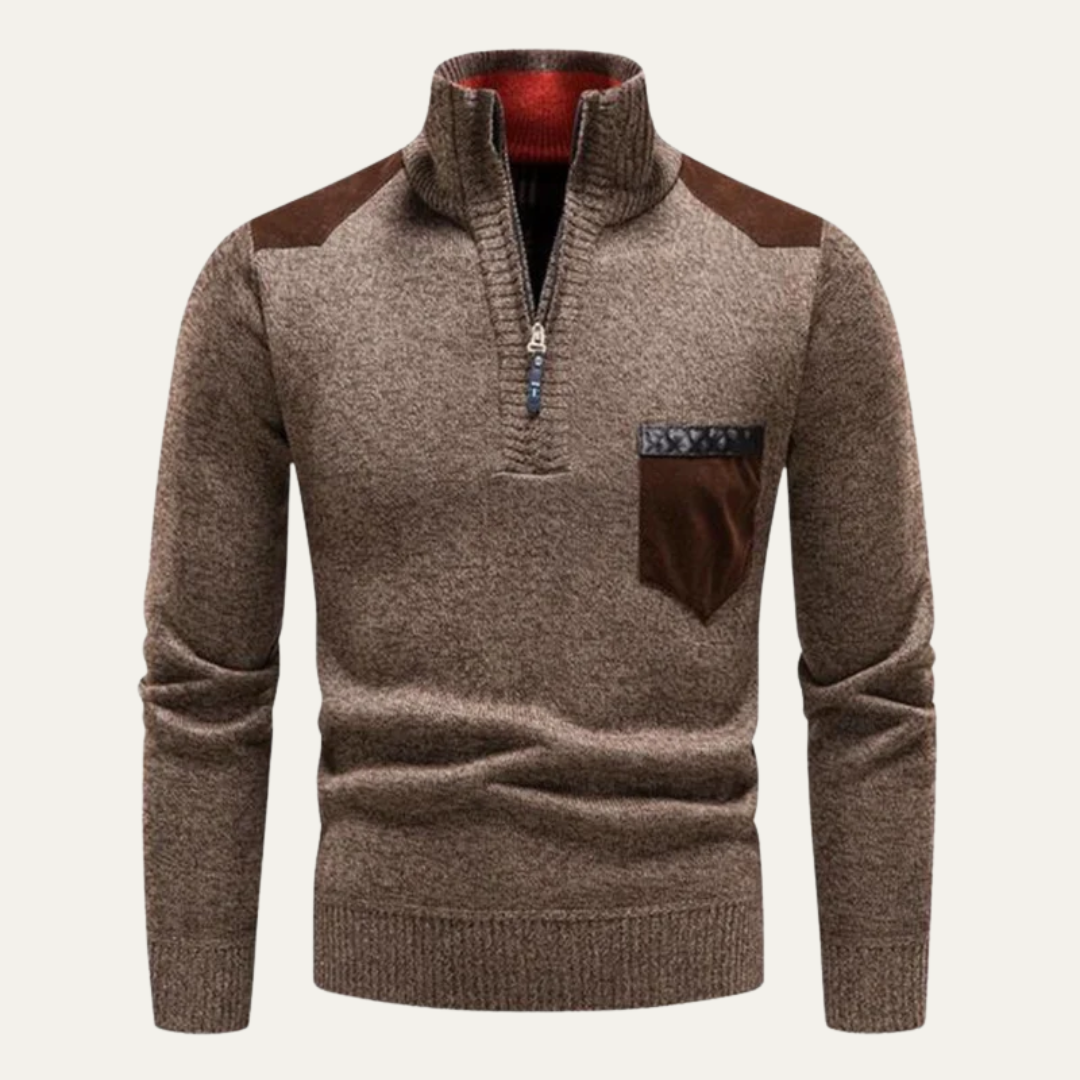 Men’s Utility Quarter Zip Sweater