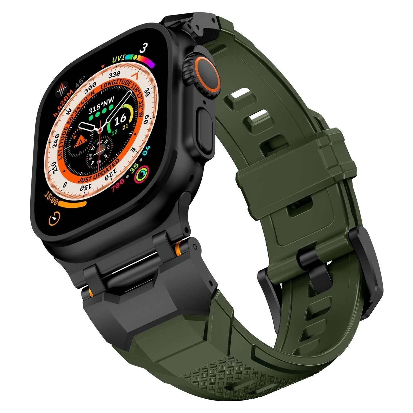 Durable Silicone Strap for Apple Watch