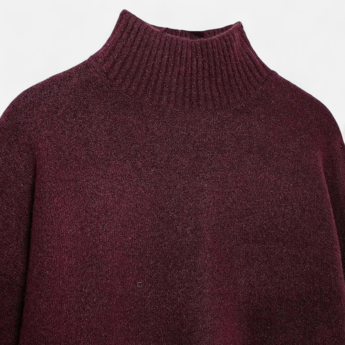 Women's turtleneck sweater - Warm vintage style with timeless elegance