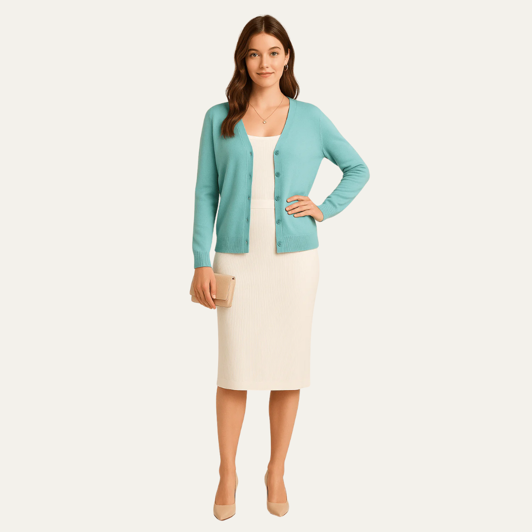 Women’s Classic Button-Front Cardigan