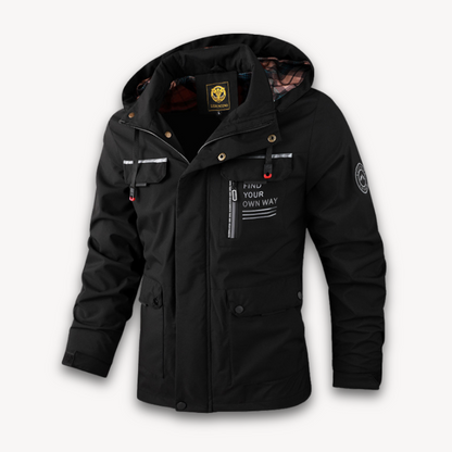 Men's Hooded Waterproof Summer Jacket