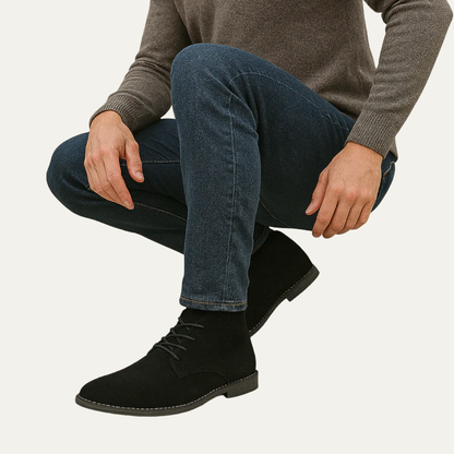 Men’s Minimalist Chukka Lace Up Boots