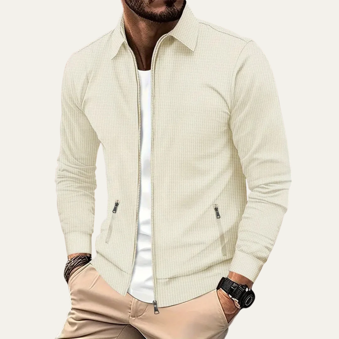 Men’s Contemporary Full Zip Harrington Jacket