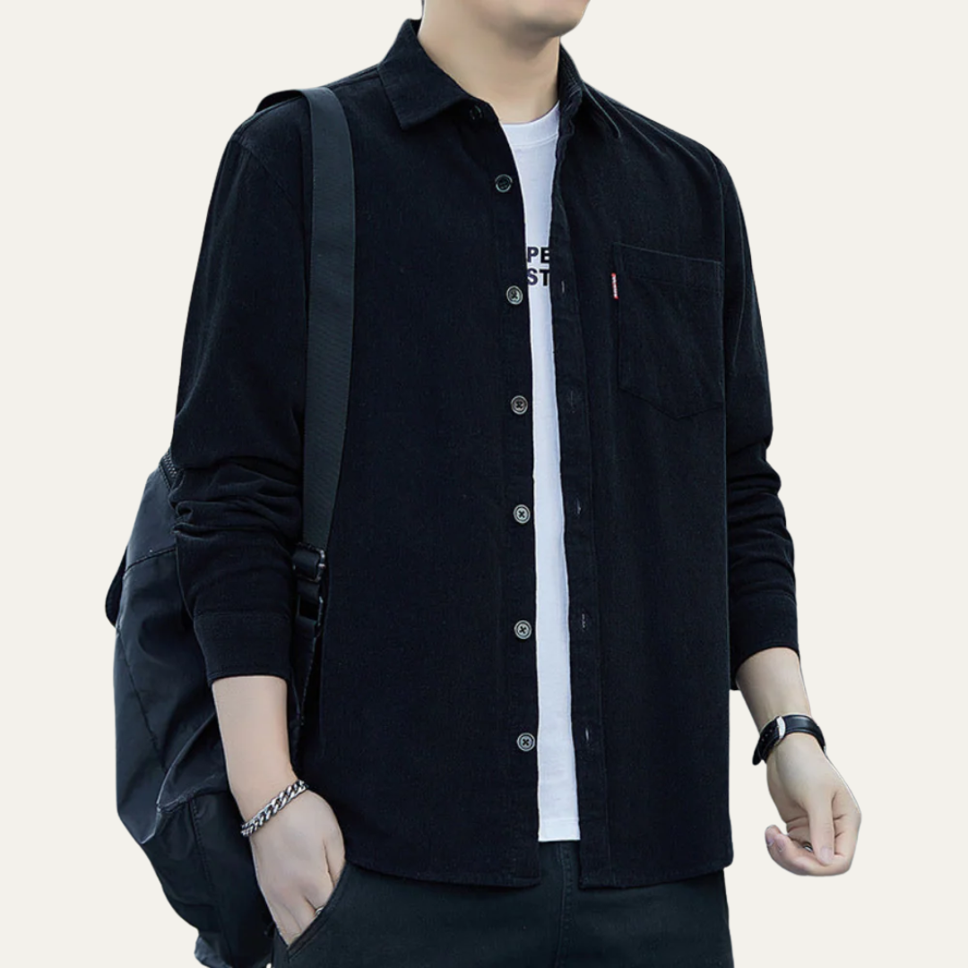 Men’s Classic Corduroy Button Down Shirt