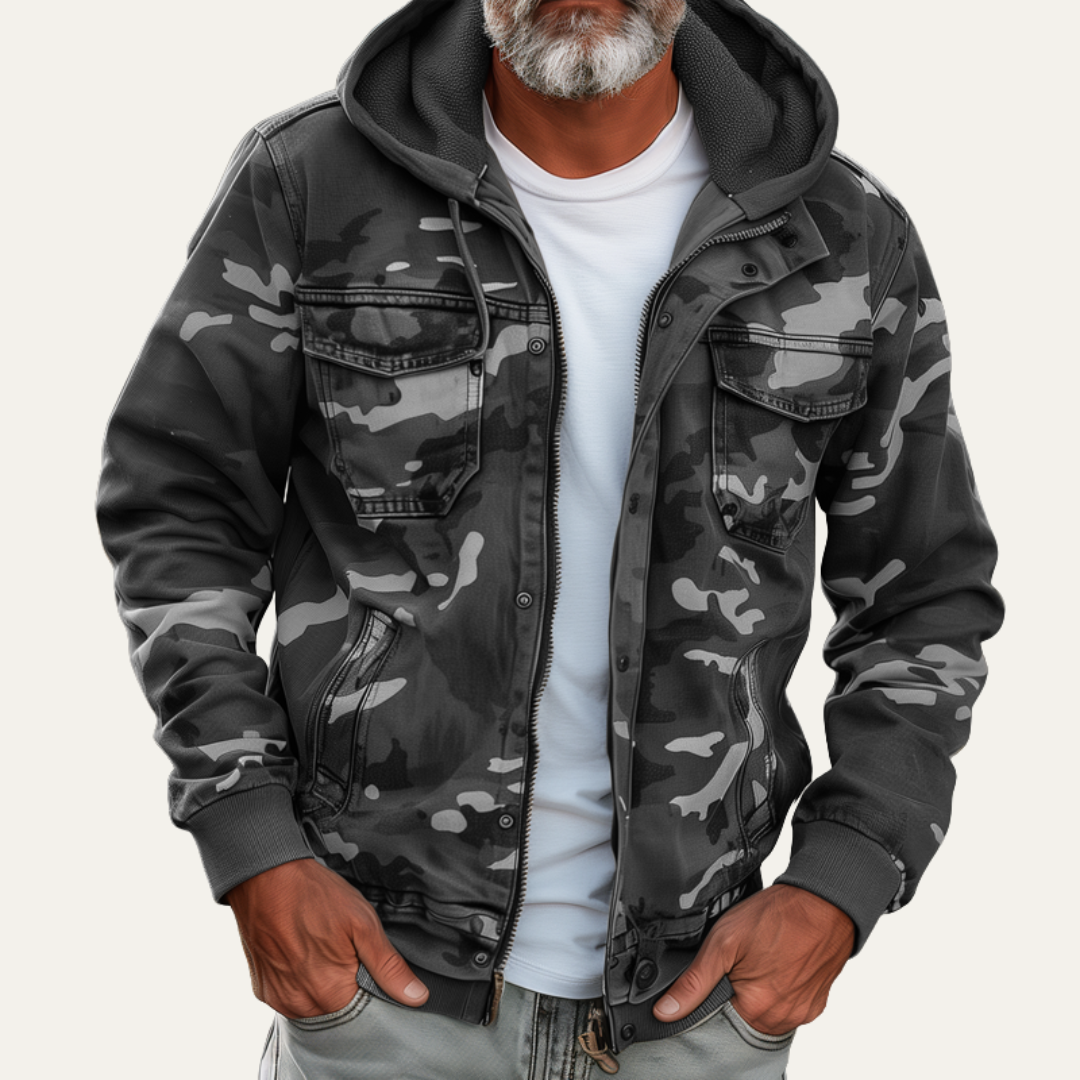 Men’s Camouflage Hybrid Jacket