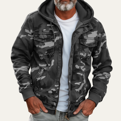 Men’s Camouflage Hybrid Jacket