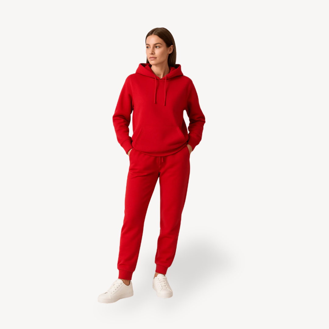 Unisex Cotton Hoodie Jogger Set