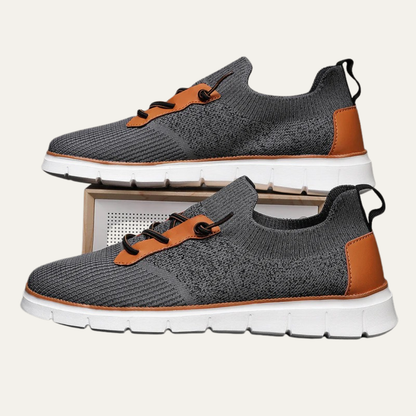 Men’s Knitted Platform Athleisure Sneakers