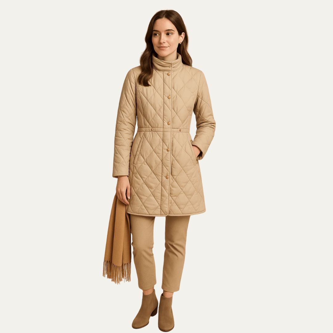Women’s Mid-Length Quilted Jacket