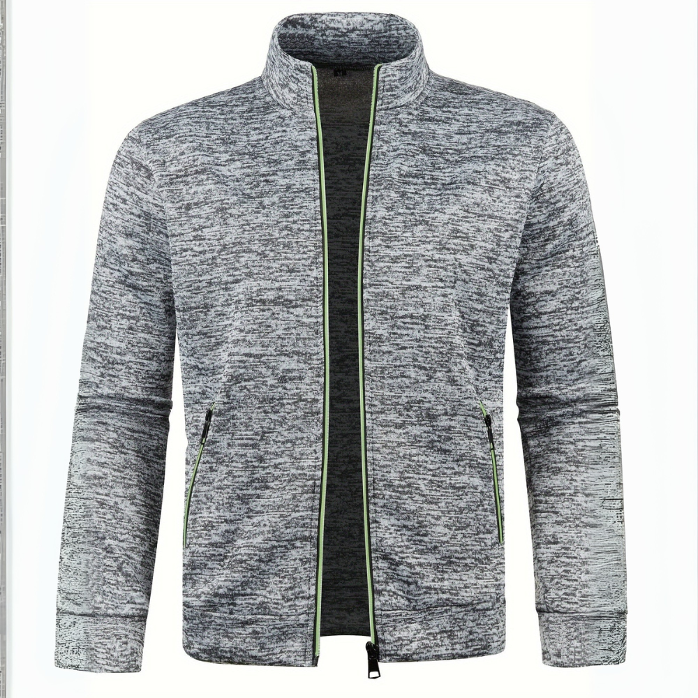 Men’s Neon Piped Full Zip Track Jacket