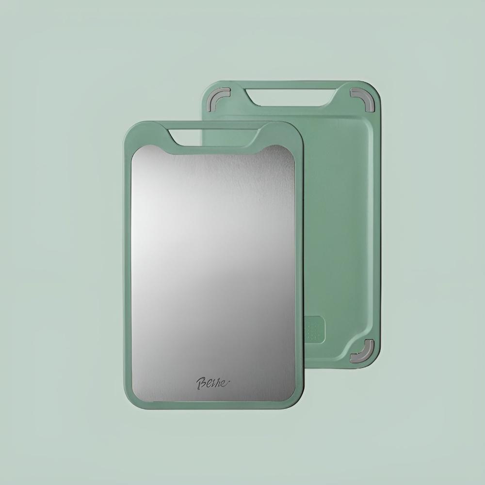 Sharp Double Sided Stainless Steel Cutting Board