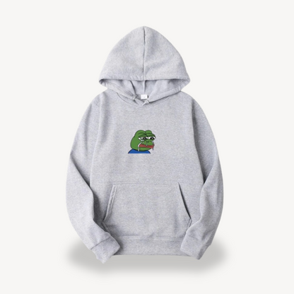 Pepe Frog Graphic Hoodie for Men