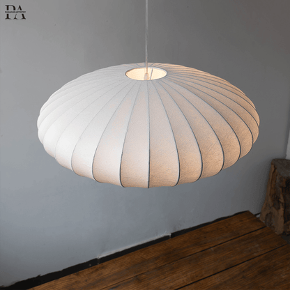 Calming Glass Hanging Lamp - BritishElegance