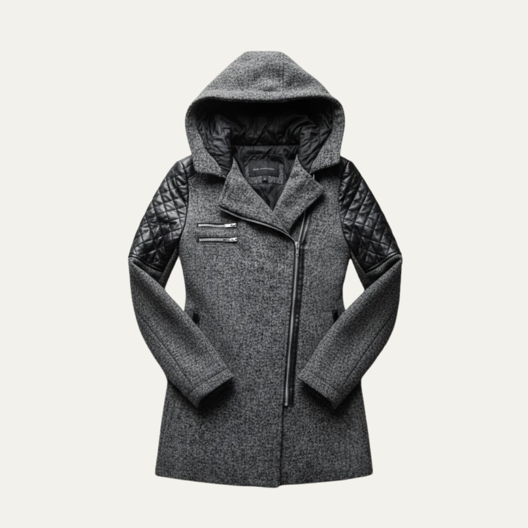 Women’s Mid-Length Moto Coat