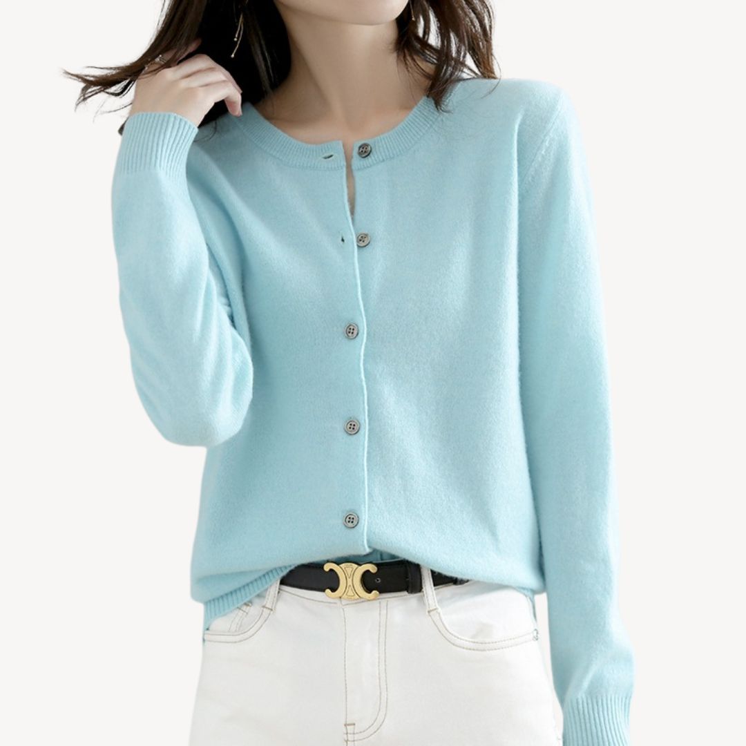 Women's Knit Button Front Cardigan